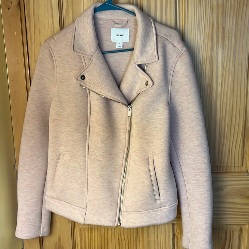 pink jacket